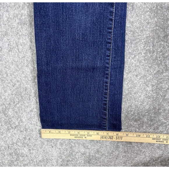 Old Navy Mid Rise Curvy Bootcut Jeans Womens Size 8 Stretch Blue Denim - Picture 9 of 9